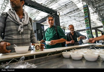 عبور زائران اربعین حسینی از مرز خسروی