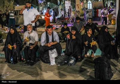 عبور زائران اربعین حسینی از مرز خسروی