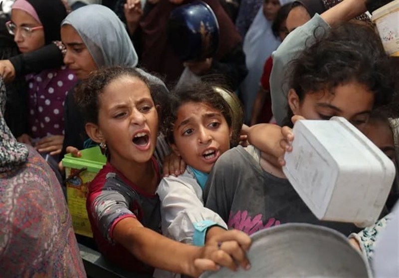 350 هزار کودک زیر 5 سال در غزه مبتلا به سوءتغذیه هستند