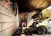 وداع کرانه باختری با شهید فلسطینی که برای نجات همسایگانش دل به آتش زد