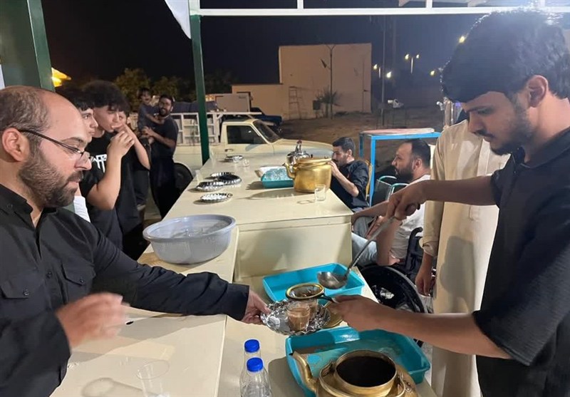 از چای گرم تا مشاوره کسب‌وکار؛ خدمات متنوع موکب قاسم بن الحسن(ع)