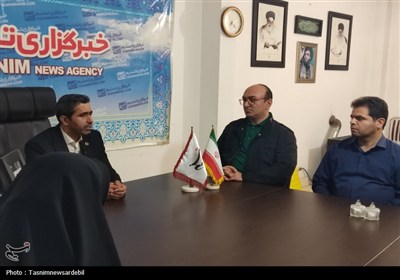 حضور مدیرعامل شرکت توزیع نیروی برق استان اردبیل در نمایندگی خبرگزاری تسنیم