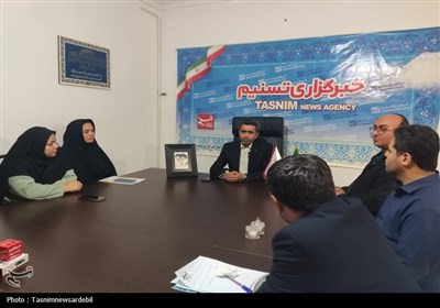 حضور مدیرعامل شرکت توزیع نیروی برق استان اردبیل در نمایندگی خبرگزاری تسنیم