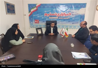 حضور مدیرعامل شرکت توزیع نیروی برق استان اردبیل در نمایندگی خبرگزاری تسنیم