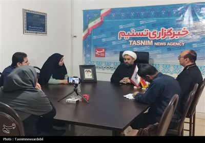 حضور مدیرکل اوقاف و امورخیریه استان اردبیل در نمایندگی خبرگزاری تسنیم