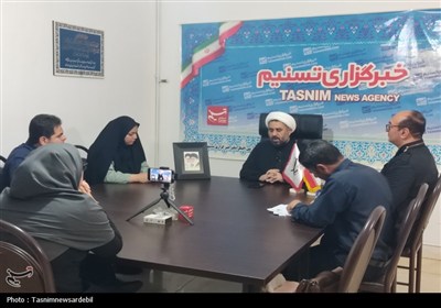 حضور مدیرکل اوقاف و امورخیریه استان اردبیل در نمایندگی خبرگزاری تسنیم