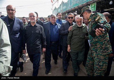 بازدید وزیر کشور از مرز خسروی