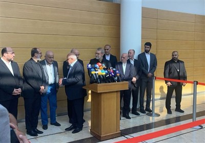 لاریجانی من بیروت: سنکون إلى جانب الشعب اللبنانی العزیز فی جمیع الظروف