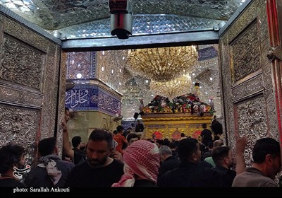 حال و هوای اربعینی حرم حضرت عباس (ع)