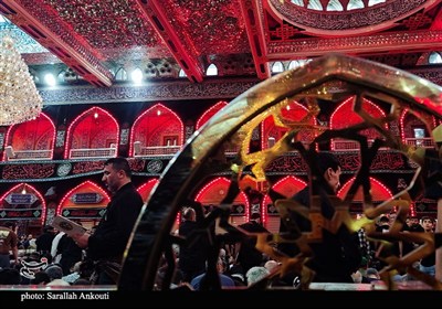 حال و هوای اربعینی حرم حضرت عباس (ع)