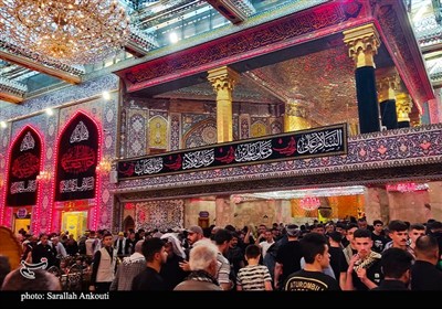 حال و هوای اربعینی حرم حضرت عباس (ع)