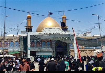 حرم مطهر امامزاده قاسم میزبان زائران اربعین