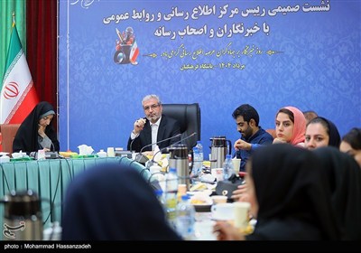 نشست رئیس مرکز اطلاع رسانی و روابط عمومی وزارت آموزش و پرورش