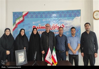 حضور پروانه رضا قلی زاده، مدیرکل کتابخانه‌های عمومی اردبیل در نمایندگی خبرگزاری تسنیم