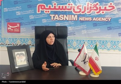 حضور پروانه رضا قلی زاده، مدیرکل کتابخانه‌های عمومی اردبیل در نمایندگی خبرگزاری تسنیم