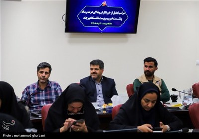 نشست خبری سرپرست دانشگاه بیرجند
