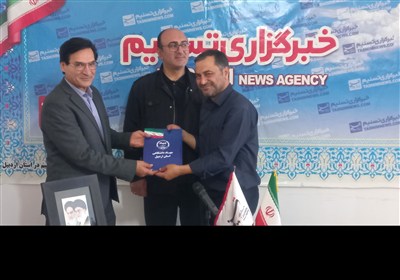 حضور حسام رسولی، رئیس جهاد دانشگاهی استان اردبیل در نمایندگی خبرگزاری تسنیم