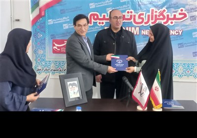 حضور حسام رسولی، رئیس جهاد دانشگاهی استان اردبیل در نمایندگی خبرگزاری تسنیم