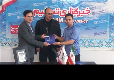 حضور حسام رسولی، رئیس جهاد دانشگاهی استان اردبیل در نمایندگی خبرگزاری تسنیم
