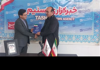 حضور حسام رسولی، رئیس جهاد دانشگاهی استان اردبیل در نمایندگی خبرگزاری تسنیم