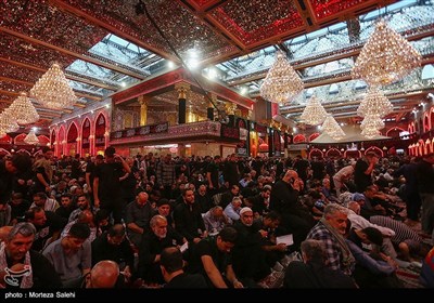 حرم مطهر حضرت عباس (ع) در آستانه اربعین حسینی