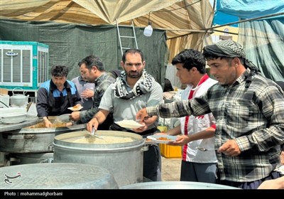 موكب،خادمان،خدمت،روز،ناهار،عشق،كاظمين،اربعين،زائر،گرما،سختي، ...