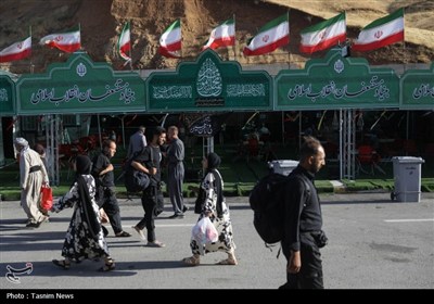 عبور زائران اربعین حسینی از مرز تمرچین