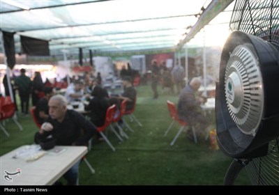 عبور زائران اربعین حسینی از مرز تمرچین