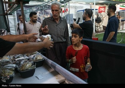 عبور زائران اربعین حسینی از مرز تمرچین
