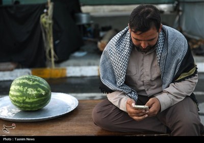 عبور زائران اربعین حسینی از مرز تمرچین