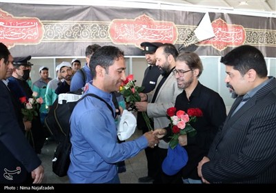بازگشت پاکبانان اعزامی کاروان خدام الحسین به مشهد