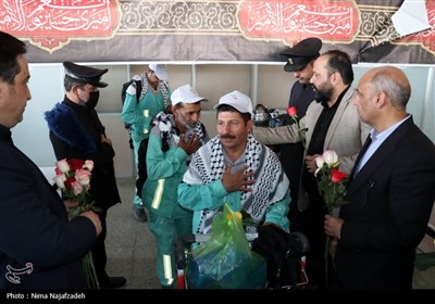 بازگشت پاکبانان اعزامی کاروان خدام الحسین به مشهد