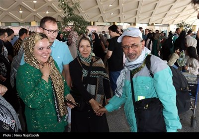 بازگشت پاکبانان اعزامی کاروان خدام الحسین به مشهد