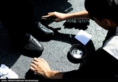 Pedestrians Commemorate Arbaeen in Iran