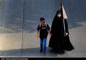 Pedestrians Commemorate Arbaeen in Iran