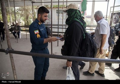 بازگشت زایران اربعین حسینی از مرز خسروی