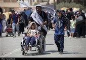 بازگشت زایران اربعین حسینی از مرز خسروی