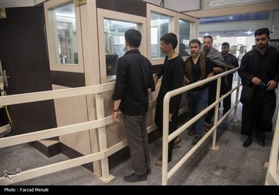 بازگشت زایران اربعین حسینی از مرز خسروی