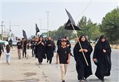 خروش گلستانی‌ها در اربعین سیدالشهدا (ع)+تصاویر