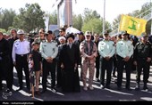 مراسم پیاده روی جاماندگان اربعین و تشییع شهید شهید یونس نوفرستی
