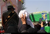 مراسم پیاده روی جاماندگان اربعین و تشییع شهید جاویدالاثر شهید یونس نوفرستی