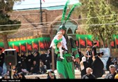 تعزیهخوانی اربعین در حرم بیبی حیات (س)