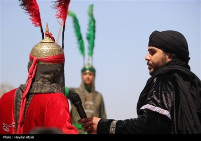 تعزیه‌خوانی اربعین در حرم بی‌بی حیات (س)