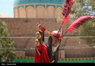 تعزیه‌خوانی اربعین در حرم بی‌بی حیات (س)