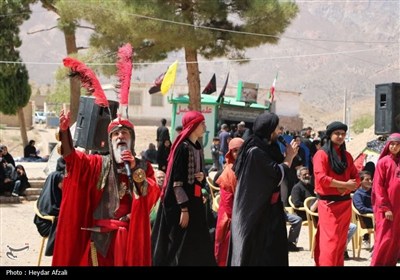 تعزیه‌خوانی اربعین در حرم بی‌بی حیات (س)