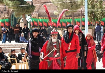 تعزیه‌خوانی اربعین در حرم بی‌بی حیات (س)