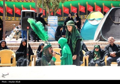 تعزیه‌خوانی اربعین در حرم بی‌بی حیات (س)