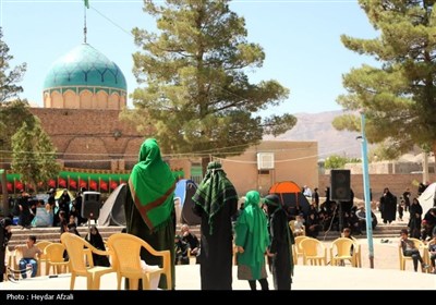 تعزیه‌خوانی اربعین در حرم بی‌بی حیات (س)