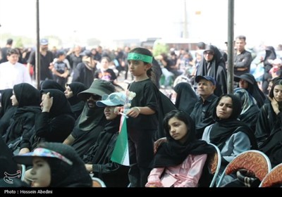 راهپیمایی دلدادگان اربعین حسینی در سرزمین آفتاب