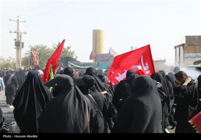 راهپیمایی دلدادگان اربعین حسینی در سرزمین آفتاب